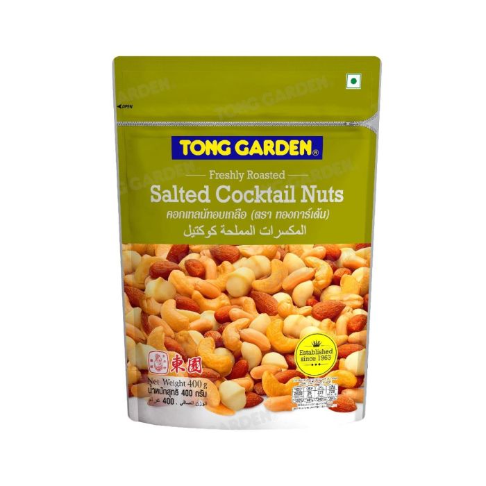 400g คอกเทลนัทอบเกลือ