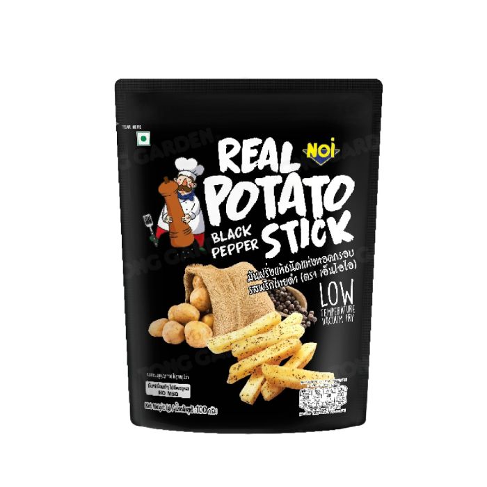NOI Real Potato Stick Black Pepper 100g