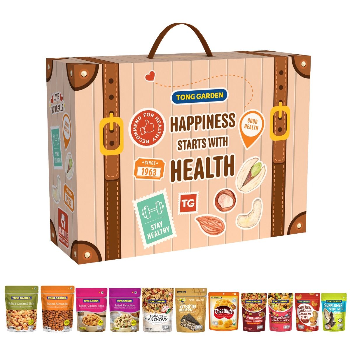 Gift Box สุดพรีเมี่ยม นัตตี้คลาสสิกบ็อกซ์ SET B